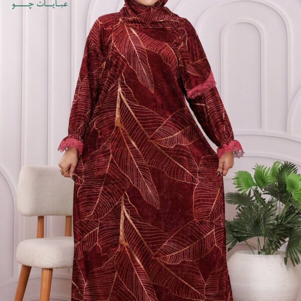 قطيفة فرنسي جنجاة مشجر  خامة اعلى جودة👌